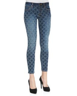 Womens Florence Quilted Illusion Skinny Jeans   D ID Denim   Dark aged (32)