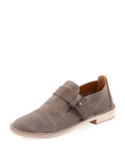 Milo Suede Slip On Loafer, Charcoal   Vince   Charcoal (6B)