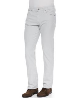 Mens Protege Faded Twill Pants, Gull Gray   AG Adriano Goldschmied   Gray (34)