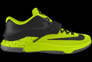 Nike KD7 iD Custom Basketball Shoes   Yellow