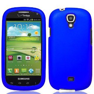 Blue Hard Cover Case for Samsung Galaxy Stratosphere II 2 SCH i415 Cell Phones & Accessories