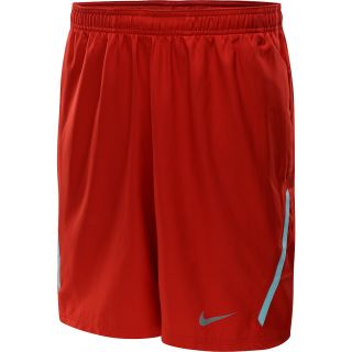 NIKE Mens Power 9 Woven Tennis Shorts   Size Medium, University Red/blue