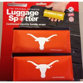 The Original Patented Ncaa Texas Longhorns Luggage Spotter (set Of 2)