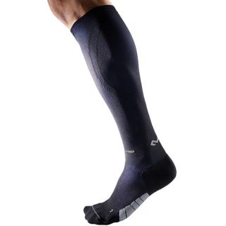 McDavid 10k Runner Socks   Pair   Size XL/Extra Large, Black (8832R BL V)
