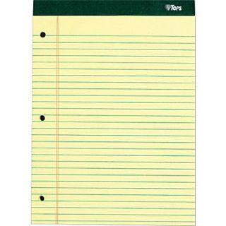 Docket Legal Notepad, Legal Rule, White, Rigid Back, 50 Sheets/Pad, 12 Pads/Pack, 8 1/2 x 11 3/4