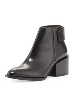 Laird Leather Ankle Boot, Black   Vince   Black (37.0B/7.0B)
