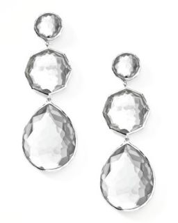 Clear Quartz Crazy Eight Earrings   Ippolita   Silver