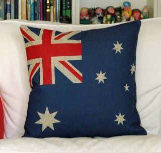 Vintage style Australia Flag Cushion/Pillow Cover/Pillow case   Pillow Protectors