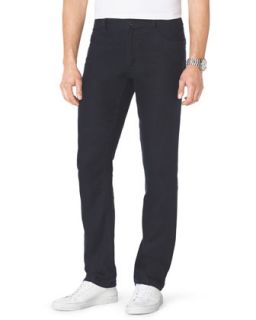 Mens Modern Fit Linen Jeans   Michael Kors   Navy (38)