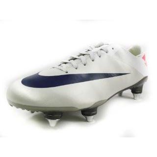 Nike Mens Soccer Cleats MERCURIAL VAPOR VII SG Granite/Purple/White/Red SZ 7 Shoes