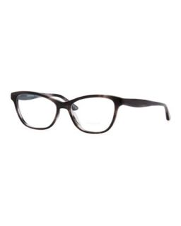 Lorell Rectangular Optical Frames, Gray   Oliver Peoples   Gray (ONE SIZE)