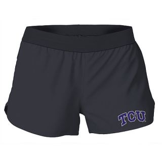 SOFFE Womens TCU Horned Frogs Woven Shorts   Size Small, Black