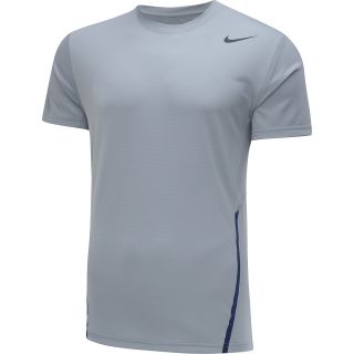 NIKE Mens Power UV Short Sleeve Tennis T Shirt   Size Xl, Base Grey/anthracite