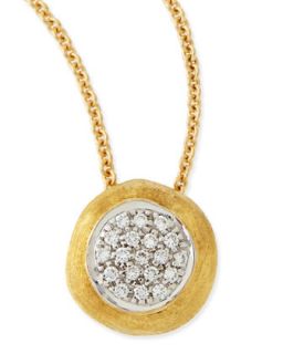 Delicati Jaipur 18k Diamond Pendant Necklace   Marco Bicego   Gold (18k )
