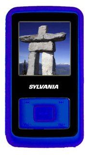 Sylvania 2GB  Player with Video and Rubberized Finish (Blue)   Players & Accessories