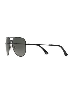 Updated Aviator Sunglasses   MICHAEL Michael Kors   Black