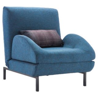 dCOR design Conic Sleeper Arm Chair 900605 / 900606 Color Cowboy Blue / Shad