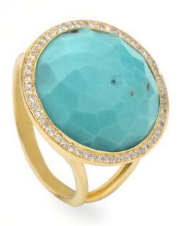 Turquoise Lollipop Ring, Mini   Ippolita   Gold (7)
