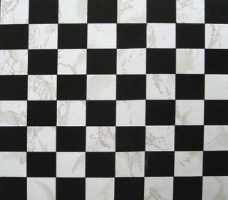 Checkered Black White Contact Paper   Home Decor Accents