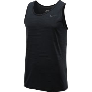 NIKE Mens Dri FIT Touch Tank   Size Small, Black/anthracite