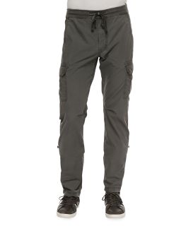 Mens Weekend Cargo Pants, Heather Gray   7 For All Mankind   Heather grey (33)