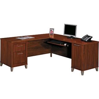 Somerset 71 L Desk, Hansen Cherry