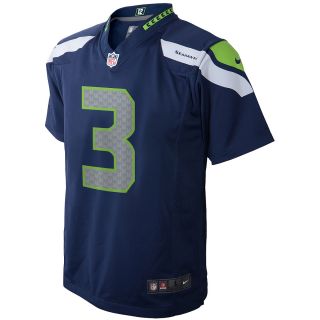 NIKE Youth Seattle Seahawks Russell Wilson Game Jersey, Ages 4 7   Size L