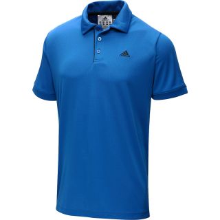 adidas Mens Galaxy Short Sleeve Tennis Polo Shirt   Size Small, Blue