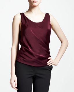 Womens Scoop Neck Jersey Shell   Lanvin   Burgundy (LARGE)