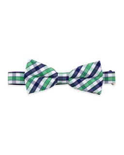 Gingham Check Bow Tie, Green   Appaman   Green (ONE SIZE)
