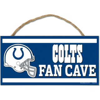 Wincraft Indianapolis Colts 5X10 Wood Sign with Rope (82950013)