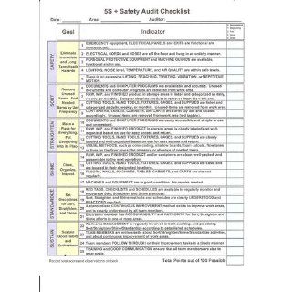 5S + Safety Checklist  