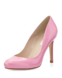 Stila Saffiano Round Toe Pump, Candy (Pink)   L.K. Bennett   Candy (36.5B/6.5B)