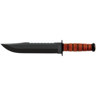 Ka Bar Leather Handled Big Brother Knife (222177)