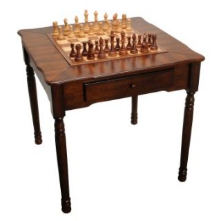 WE Games Elegant Chess/Checkers/Backgammon Table   Backgammon Sets