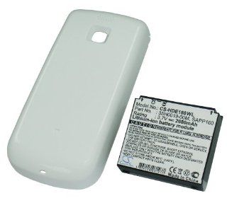 Fosmon� High Capacity 2680mAh Premium Extended Battery with Back Door for HTC T Mobile G2 / myTouch 3G / HTC Magic ( White ) Cell Phones & Accessories