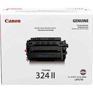 Canon 324 II Black Toner Cartridge (3482B002), High Yield