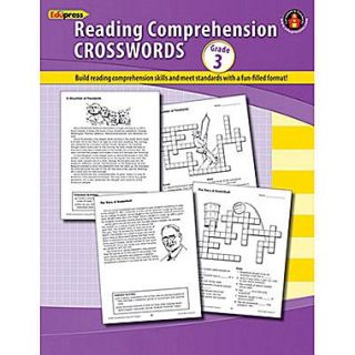 Edupress Reading Comprehension, Crosswords, Grades 3rd