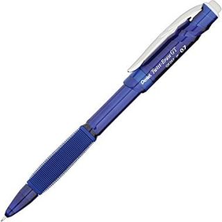 Pentel Twist Erase GT Mechanical Pencil, Medium Point, Blue Barrel, Dozen