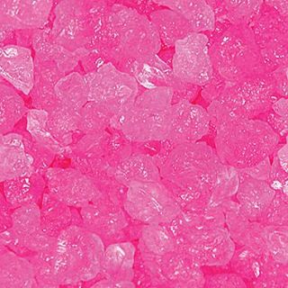 Hot Pink Cotton Candy Rock Candy Crystals, 4 lb. Bulk