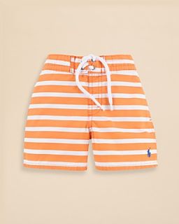 Ralph Lauren Childrenswear Infant Boys' Stripe Sanibel Swim Trunks   Sizes 9 24 Months's