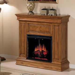 Classic Flame Phoenix Convertible Electric Fireplace   Oak