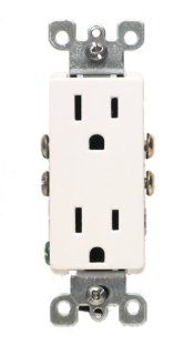 Leviton M02 5325 WMP Residential Grade Straight Blade Duplex Receptacle   Electrical Outlets  