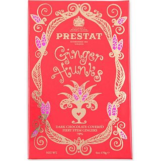 PRESTAT   Ginger Hunks dark chocolate selection 170g