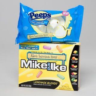 MIKE AND IKE LEMONADE BLENDS AND PEEPS MARSHMALLOW CHICKS, Case Pack of 72  Licorice Candy  Grocery & Gourmet Food