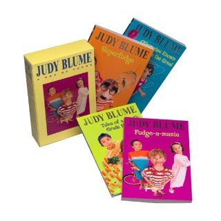 Judy Blume Boxed Set Fudge a Mania; Otherwise Known as Sheila; Tales of a Fourth Grade Nothing; Superfudge Judy Blume 9780440799207 Books
