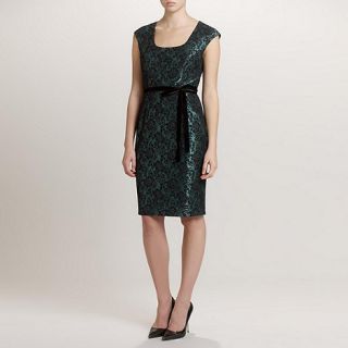 Ariella London Emerald Marlee lace Shift Dress