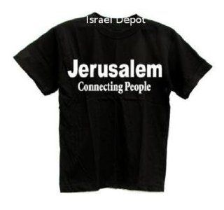 Jerusalem Connecting People Jewish Israeli T shirt M 