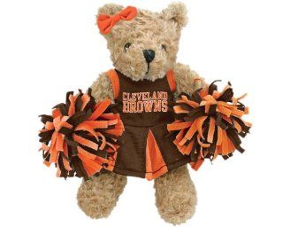 NFL Cleveland Browns Cheerleader Bear  Sports Fan Toy Figures  Sports & Outdoors