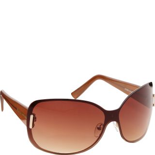 Vince Camuto Back Frame Shield Sunglasses with Plastic Temples
